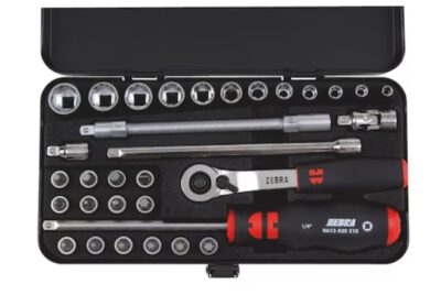 32-elementowy zestaw kluczy 1/4 cala