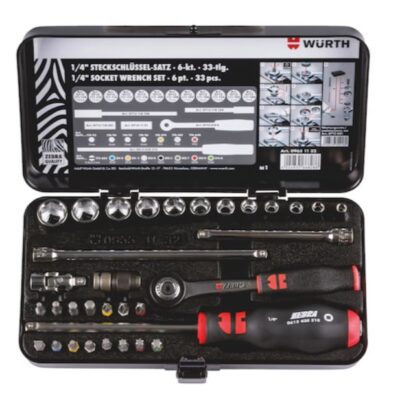 Klucz nasadowy wieloprofilowy do 5 różnych końcówek roboczych